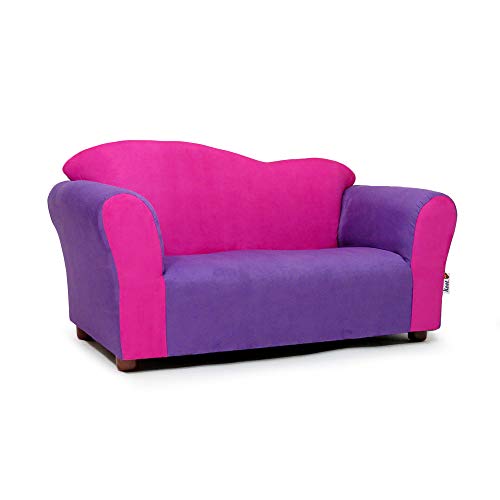 KEET Wave Kid's Sofa, Pink/Purple - Thumbnail 2