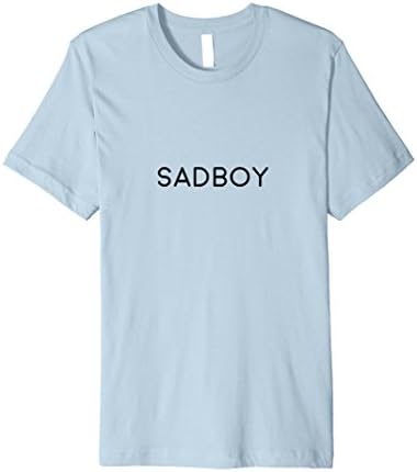 Men's S A D B O Y Vaporwave Aesthetic Sad Boy pastel soft goth Small Baby Blue