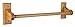Design House Dalton Towel Bar, Wall-Mounted, Sturdy Solid Wood, Easy Installation, For Bathroom, Honey Oak, 26.125 in. L x 5.0 in. H x 3.75 in. D, 561175