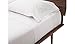 PLUSHY COMFORT Full Sleeper Sofa Set White 100 Egyptian Cotton, 600 Thread Count - (54