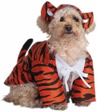 Pet Raja The Tiger Dog Costume For Large Dogs by Disguise