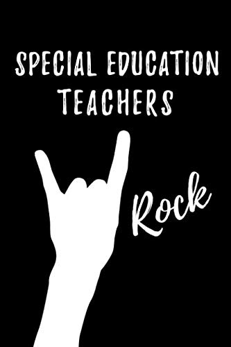 [F.r.e.e] Special Education Teachers Rock: Blank Lined Journal/Notebook as Cute,Funny,Appreciation day, birthd PPT