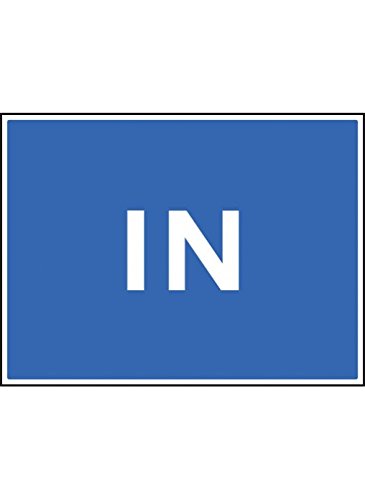 Caledonia Signs 67513Q In Sign, Aluminium, 600 mm x 450 mm – BigaMart