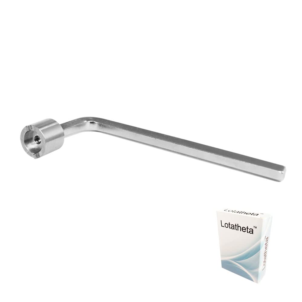 Lotatheta Bicycle Chainring Bolt Nut Wrench Spanner L Type Bike Ring Chain Bolts Crank for Road Bike Mountain Bike MTB