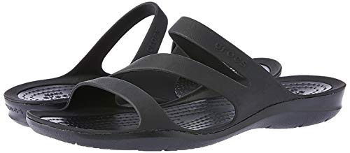 Crocs Black Swiftwater Sandal for Women - Image 7