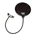 Audio-Technica AT2020USB+ Cardioid Condenser USB Microphone Bundle with Boom Arm Stand and Pop Filter (3 items)