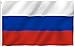 3ft x 5ft Russian Federation Flag - Polyester - Online Stores - 3 x 5 - Poly Russia Flag