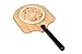 Fiery Chef Bamboo Pizza Peel with Foldable Rubber Handle for Easy Storage, 12 x 14 inch Blade, 22.7 inch Overall, Gourmet Luxury Pizza Paddle for Baking Homemade Pizza Bread