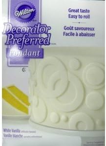 Wilton Decorator Preferred Rolled Fondant - White - 5 lb