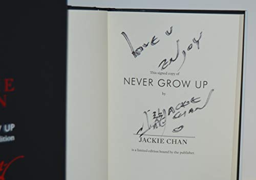 2 JACKIE+signed+NEVER+Hardcover+Limited
