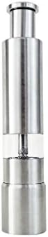 Salt and Pepper Grinder, Stainless Steel Hand Pepper Grinders for Peppercorns, Sea Salt, Spices, Table Seasoning