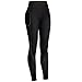 Wonderience Sauna Pants for Women High Waist Neoprene Sweat Leggings Slimming Pants with Pocket for Workout(Black,X-Large)