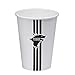 {20 Pack, 12 oz} Game of Thrones Cups | Winter is Coming - Special Design | Disposable Paper Cups | Cold & Hot Drink Cup + Coffee | Perfect For Parties & Everyday Use | 100% Biodegradable Eco Friendly