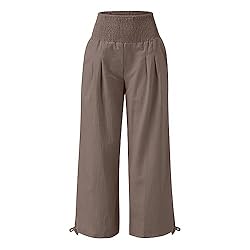 Cargo Pants Women Leg Prints Pants for Black