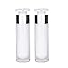 Airless Pump Bottle Refillable, Yebeauty Air Pump Bottle Travel Container -- 50ml, Pack of 2