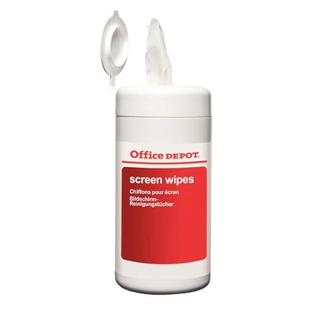 Compuer/TV Screen Wipes - Tub of 100 - (1514084): Amazon.co.uk: Office