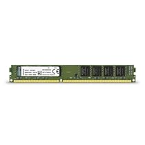 Kingston Technology ValueRAM 8GB 1333MHz DDR3 Non-ECC CL9 DIMM Desktop Memory 8 (PC3 10600) KVR1333D3N9/8G