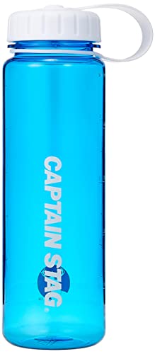 キャプテンスタッグ(CAPTAIN STAG) 水筒 スポーツボトル ウォーターボトル 500ml 直飲み ライス目盛り付き 3.3合 ブルー UE-3381