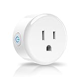 WiFi Smart Plug Mini,YTE Wireless Smart Outlet Compatible With Alexa Echo,Google Home,IFTTT for Voice Control,Remote Control your Devices with Timing Function from Anywhere,No Hub Required
