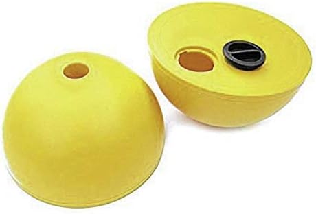 Ricxon Slalom Pole Dome Base Pack of 2, Plastic Dome Base (Color May Vary)