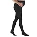 Absolute Support Opaque Maternity Compression Stockings Pantyhose 20-30mmHg, Black Medium