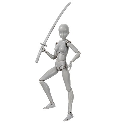 Tulas Action Figure Drawing Models, Human Mannequin Body Kun Doll Body-Chan Male/Female Action Figure DX Set with Accessories Kit, Suitable for Sketching, Painting, Drawing, Artist.