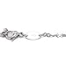 316L Stainless Steel Infinity Ribbon Link Chain - 2MM - Anklet for Women & Girls