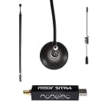 NooElec NESDR Smart v4 Bundle - Premium RTL-SDR w/Aluminum Enclosure, 0.5PPM TCXO, SMA Input & 3 Antennas. RTL2832U & R820T2-Based Software Defined Radio.