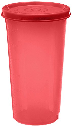 Signoraware Plastic Tumbler, 370ml, Deep Red Water Holder