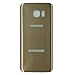 LUVSS [Extra Adhesive] Back Glass Replacement for Samsung Galaxy S7 Edge G935 (All Carriers) Rear Cover Glass Panel Case Housing with Opening Tools Kit (Gold)