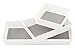 KD Organizers Drawer Organizer Trays for Kitchen or Desk, Set of 3 Plastic Containers: Modular storage bins for kitchen, office, bathroom, dresser, junk drawers