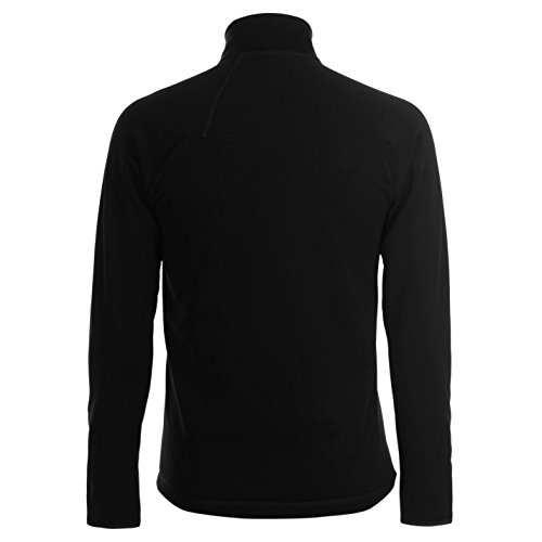 Millet Mens Grepon Power Jacket Full Zip Fleece Top Coat Sweatshirt Jumper Long Black Large