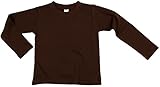 Earth Elements Little Kids'/Toddlers' Long Sleeve T-Shirt 2T Chocolate