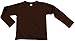 Earth Elements Little Kids'/Toddlers' Long Sleeve T-Shirt 2T Chocolate