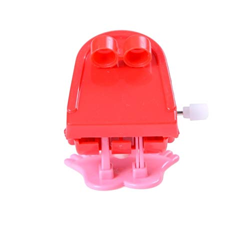 DishyKooker 1Pcs Cute Spring Dental Tooth Wind-up Toy Dentist Walking Babbling Teeth Clockwork Toys Gift Random Style Random