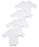 Leveret 4-pack Long Sleeve Bodysuit (3-6 Months)