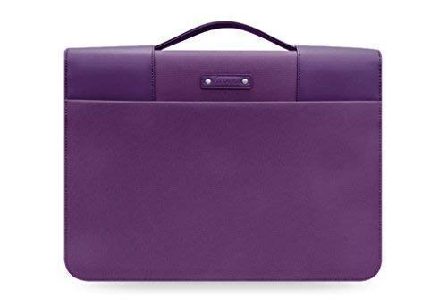 Filofax Microfiber Zipped Folio with Handle - Purple