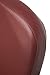 OFM Core Collection Big and Tall Guest and Reception Chair with Arms, Microbial/Anti-Bacterial Vinyl, in Wine (407-VAM-603)