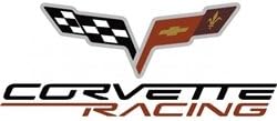 Corvette Accessories Unlimited C6 Corvette Racing Logo Red/White/Black Large Decal