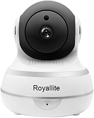 Royallite Wireless IP Security Smart Camera, Nanny Camera, 1080P WiFi Home Surveillance Camera Indoor Dome Camera, Motion Tracker, Auto-Cruise, Night Vision, Two-Way Talk Elder/Pet/Office/Baby
