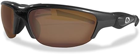 Amphibia Eyegear 2112 Gunmetal Half Frame with Sandstorm Polarized Lens