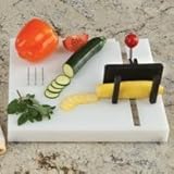 Etac Deluxe One-Handed Paring Board With Rocker Knife