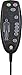 Relaxzen 5-Motor Massage Seat Cushion with Heat, Black