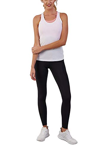 image for Mippo Women's Sexy Wokrout Clothes Open Back Yoga Tops Running Racerba