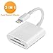 SD Card Reader for iPhone/iPad, VELLEE TF & SD Camera Memory Card Reader Adapter (SD/TF Card Reader)