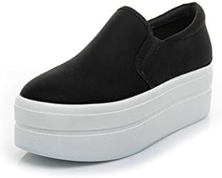 レディース スリッポン スニーカー ぺたんこ靴 厚底スニーカー カジュアル キャンバス マリン 旅行 長時間 6cm ヒール 黒 大きいサイズ 春 歩きやすい ご注文で当日配送 夏 痛くない 白 靴 ブラック 厚底 疲れない シューズ
