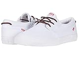 Globe Men's Skate Shoe, White Canvas, 13