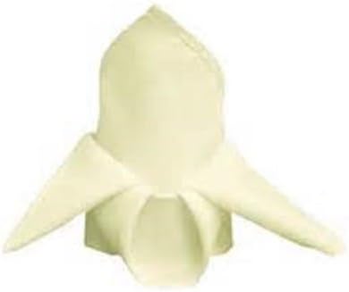 72 IVORY RESTAURANT DINNER CLOTH LINEN NAPKINS 20X20