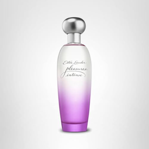 Este Lauder Pleasures Intense Eau de Parfum Spray with Notes of Peony, Pink Tiger Lily & Jasmine | Perfumes for Women, 3.4 Fl Oz