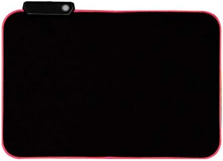 RGB Mouse Pad Extended Mouse Pad with LED Oversized Glowing Extended Illuminated Keyboard Thicken Colorful Computer Gaming Mousepad Mice Mat